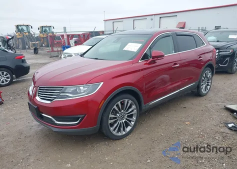 2017 Lincoln Mkx Reserve из США, поврежденный, VIN 2LMPJ8LR0HBL16495